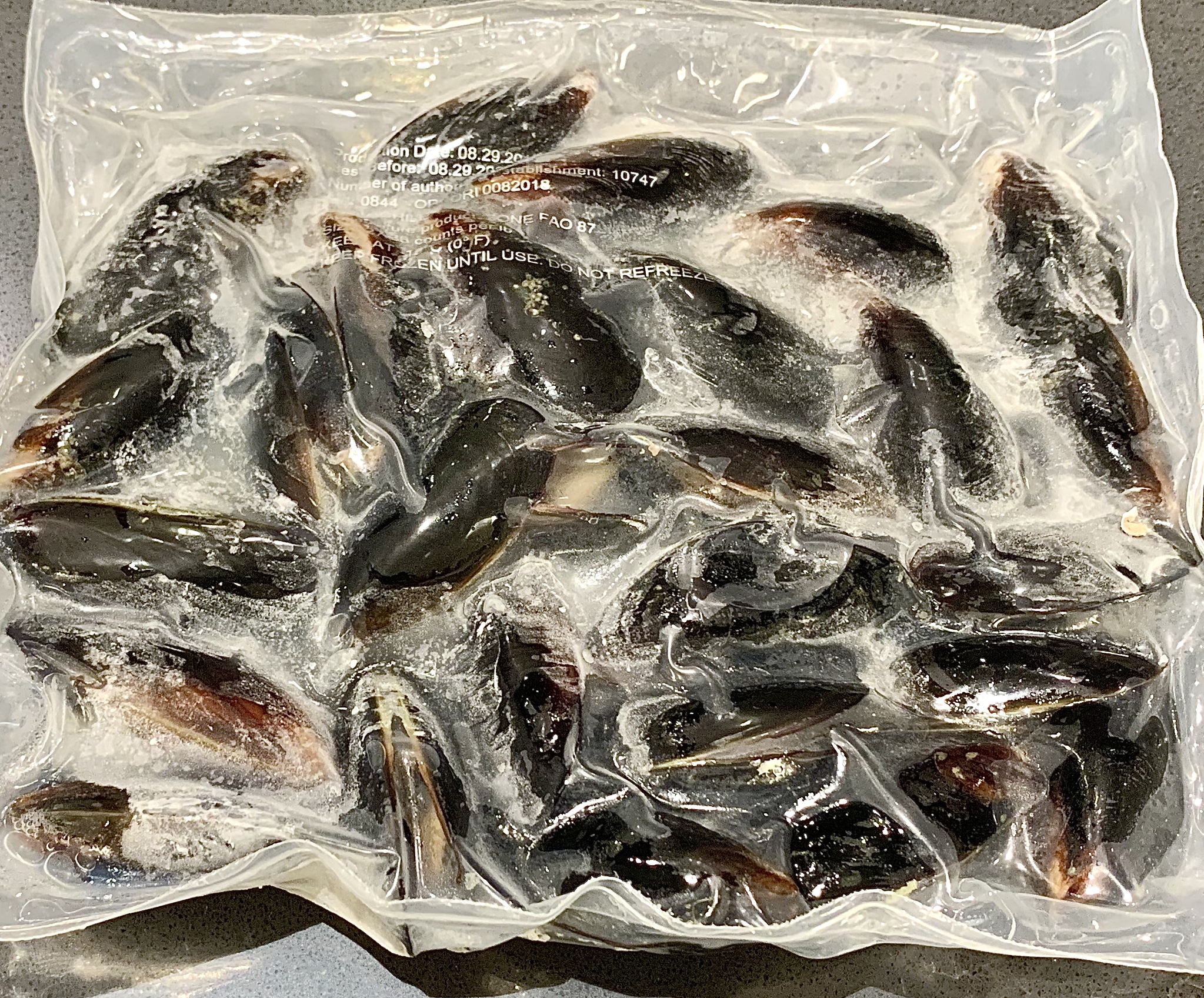 1 bag of Black Mussels – Fish On Dish