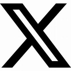 x social media icon